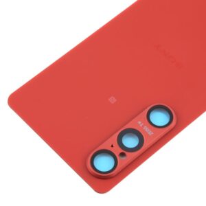 For Sony Xperia 1 VI Original Battery Back Cover with Camera Lens Cover(Red)