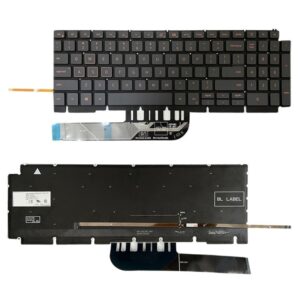 US Version Orange Backlight Laptop Keyboard