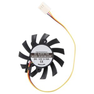 For SEEWO SC6010M12VSF DC12V 0.18A 3Pin Cooling Fan