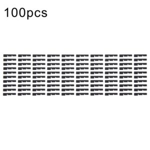 For iPhone 15 Pro 100pcs/set LCD Side Black Adhesive Sticker(03)