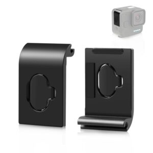 For GoPro Hero11 Black Mini PULUZ Metal Battery Side Interface Cover Dustproof Cap