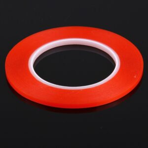 5mm Width Double Sided Adhesive Sticker Tape for iPhone / Samsung / HTC Mobile Phone Touch Panel Repair, Length: 25m(Red)