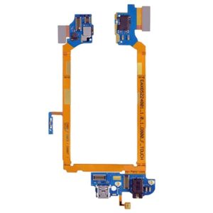 USB Charging Connector Port Flex Cable & Earphone Audio Jack Flex Cable & Microphone Flex Cable  for LG G2 / D800 / D801 / D803 / D800T