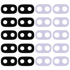 For Galaxy J3 (2017) / J330 & J5 (2017) / J530 & J7 (2017) / J730 10pcs Back Camera Lens with Adhesive