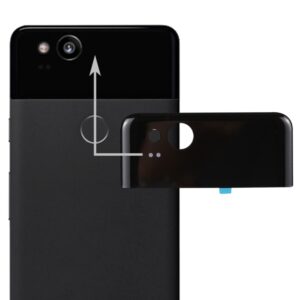 Google Pixel 2 Back Cover Top Glass Lens Cover