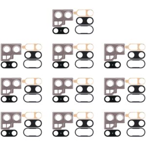 For Huawei P20 10pcs Back Camera Bezel with Lens Cover & Adhesive