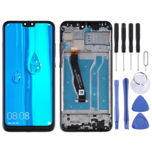 LCD Screen and Digitizer Full Assembly with Frame for Huawei Y9 (2019)