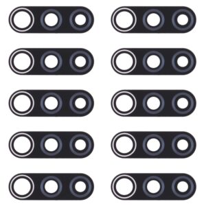 10 PCS Back Camera Lens for Xiaomi Redmi 9/Redmi 9 Prime/Xiaomi Poco M2