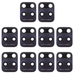 10 PCS Back Camera Lens for Xiaomi Redmi 10X 5G/Redmi 10X Pro 5G