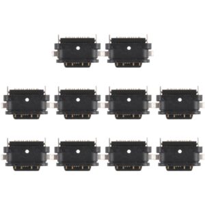 10 PCS Charging Port Connector for Nokia 6 (2nd Gen)