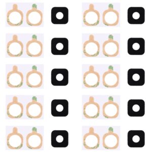 For Galaxy S6 Active / G890 10pcs Back Camera Lens Cover with Sticker