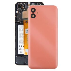For Samsung Galaxy A04e SM-A042F Back Cover with Camera Lens Cover