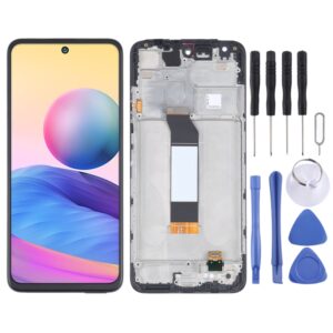 Original LCD Screen for Xiaomi Redmi Note 10 5G / Redmi Note 10T 5G / Redmi Note 10T 5G M2103K19I / Poco M3 Pro 5G M2103K19PG, M2103K19PI, M2103K19G, M2103K19C Digitizer Full Assembly With Frame