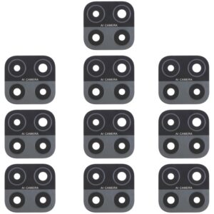 For OPPO A15 / A15s / A35 CPH2185 CPH2179 PEHM00 10pcs Back Camera Lens