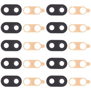 10 PCS Back Camera Lens for LG K40 / LG K12 / LG K12 Plus / LG X4 (2019) LMX420, LMX420EMW, LM-X420