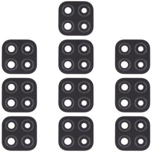 10 PCS Back Camera Lens for Xiaomi Redmi 9C / Redmi 9 (India) / Redmi 9C NFC / Poco C3