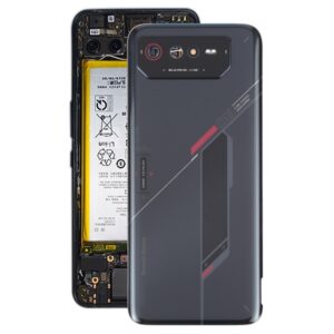 For Asus ROG Phone 6 AI2201-C AI2201-F Glass Battery Back Cover with NFC/Light Cable