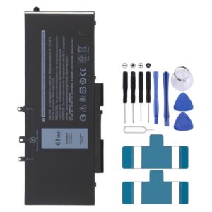 7.6V 68Wh GJKNX Li-ion Battery For Dell Latitude 15 5591 5280 5290 5480 5490 5580 5590 3520 3530 M3520 M3530 P27S