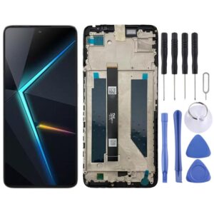 For ZTE nubia Neo 2 5G Z2352N LCD Screen Digitizer Full Assembly with Frame