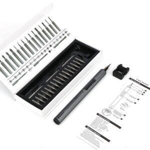 BAKU Worktop 280rpm/Min 0.35N.M Electric Screwdriver Set With 20 Bits