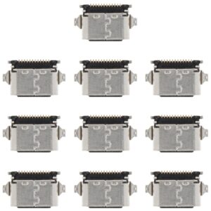 10pcs Charging Port Connector, For TCL Tab 10s 9081 9080