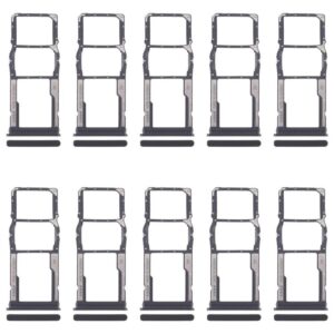For Xiaomi Redmi 13C 5G 10pcs SIM Card Tray + SIM Card Tray + Micro SD Card Tray, For Xiaomi Redmi 13C 5G