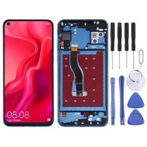 LCD Screen and Digitizer Full Assembly with Frame for Huawei Nova 4, For Huawei Nova 4