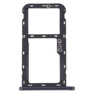 For ZTE Blade A72 SIM Card Tray + SIM Card Tray / Micro SD Card Tray, For ZTE Blade A72