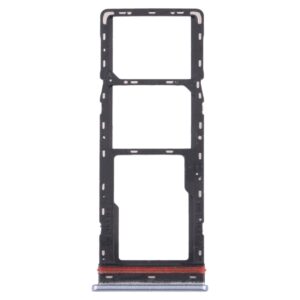 For Tecno Spark 7 KF6 SIM Card Tray + SIM Card Tray + Micro SD Card Tray, For Tecno Spark 7