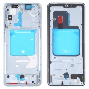 For vivo iQOO 7 Original Front Housing LCD Frame Bezel Plate, For vivo iQOO 7 (Blue), For vivo iQOO 7 (Silver)