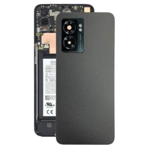 For OnePlus Nord N300 CPH2389 Battery Back Cover with Camera Lens Cover(Black), For OnePlus Nord N300