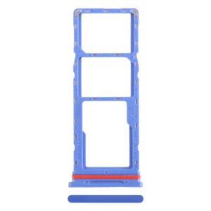 For Infinix Smart 6 HD X6512 SIM Card Tray + SIM Card Tray + Micro SD Card Tray, For Infinix Smart 6 HD, For Infinix Smart 6 HD(Baby Blue)