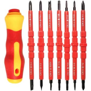 7 in 1 Bit Insulation Multipurpose Repair Tool Screwdriver Set, 7 in 1