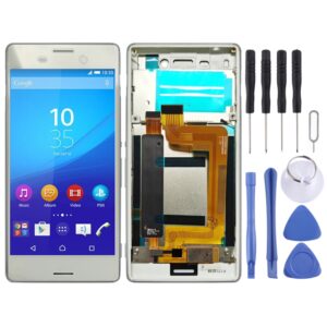LCD Screen Digitizer Full Assembly with Frame for Sony Xperia M4 Aqua, For Xperia M4 Aqua