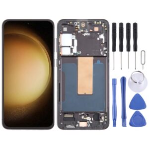 6.78 inch EU Version OLED LCD Screen Digitizer Full Assembly with Frame(Black), For Samsung Galaxy S23+ 5G SM-S916B, For Samsung Galaxy S22 Ultra 5G SM-S908B (EU Version), For Samsung Galaxy S21+ 5G SM-G996B, For Samsung Galaxy S20+ 4G/5G SM-G985/986...