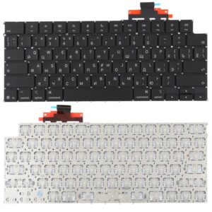 For MacBook A3448 A3449 US Small Enter Version Keycaps, Russian, US Version