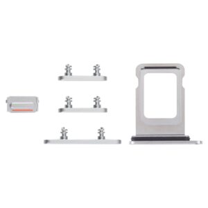 SIM Card Tray + SIM Card Tray + Side Keys for iPhone 14 Pro Max, For iPhone 14 Pro Max