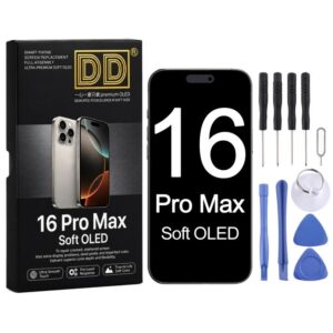 For iPhone 16 Pro Max DD Soft OLED Screen
