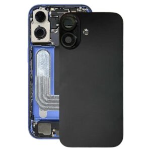 For iPhone 17 Original Glass Battery Back Cover with Camera Lens Cover, For iPhone 17(with Camera Lens)