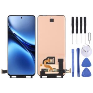 For vivo X200 Pro V2413 V2405A V2405DA Original LCD Screen with Digitizer Full Assembly, Including Fingerprint Flex Cable