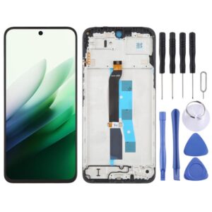 For Redmi 15 4G Original LCD Screen Digitizer Full Assembly with Frame