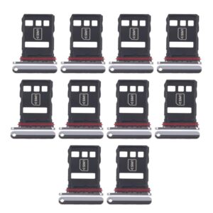 For Huawei Pocket 10pcs Original SIM Card Tray + NM Card Tray, For Huawei Pocket 2(Original)