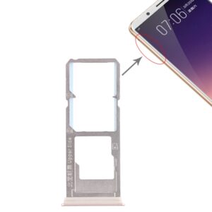 For Vivo Y79 2 x SIM Card Tray + Micro SD Card Tray, For Vivo Y79