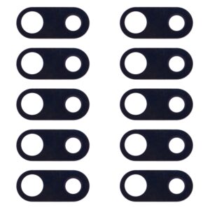 10 PCS Back Camera Lens for LG V30 H930 H933, For LG V30 (Black), For LG V30 (Blue), For LG V30 (Silver)