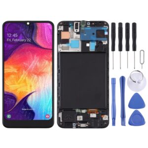TFT Material LCD Screen and Digitizer Full Assembly With Frame for Samsung Galaxy A50  (Not Supporting Fingerprint Identification), For Samsung Galaxy A50 (TFT)