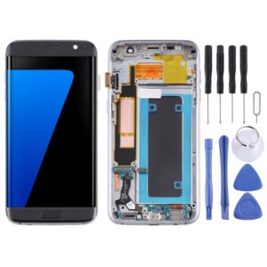 OLED Material LCD Screen and Digitizer Full Assembly With Frame for Samsung Galaxy S7 Edge / SM-G935F, For Galaxy S7 Edge (OLED), For Samsung Galaxy S7 Edge (OLED), For Galaxy S7 Edge (OLED Material), For Samsung Galaxy S7 Edge (OLED Material)
