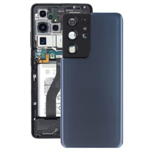 For Samsung Galaxy S21 Ultra 5G Battery Back Cover with Camera Lens Frame, For Samsung Galaxy S21 Ultra 5G(with Camera Cover)