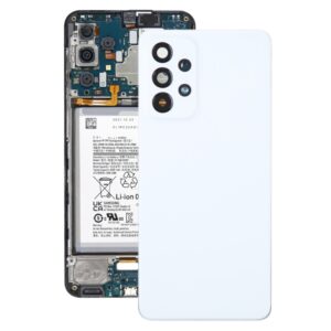 For Samsung Galaxy A33 5G SM-A336B Battery Back Cover with Camera Lens Frame, For Samsung Galaxy A33 5G(Original)