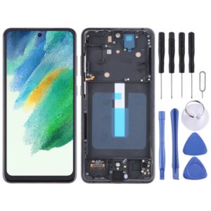For Samsung Galaxy S21 FE 5G SM-G990B TFT Material LCD Screen Digitizer Full Assembly with Frame, Not Supporting Fingerprint Identification, For Samsung Galaxy S21 FE 5G(TFT)