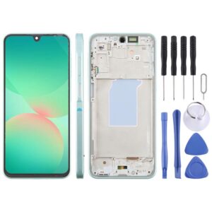 For Galaxy A26 SM-A266B Original LCD Screen Digitizer Full Assembly with Frame, For Galaxy A26(Original)